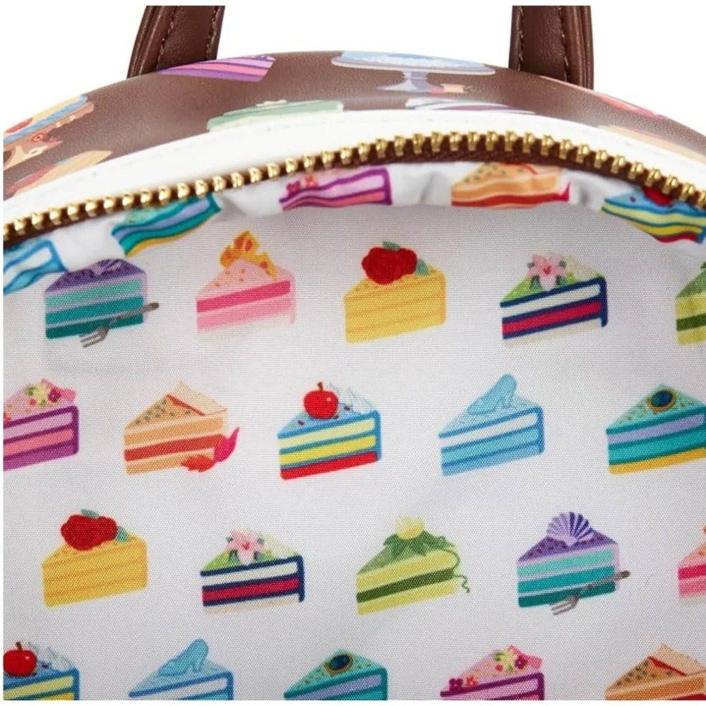 NEW! Loungefly Disney Princess Cakes Mini Backpack